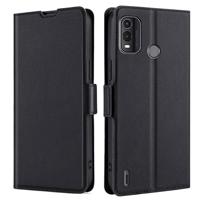 For Nokia G11 Plus 4G Flip Phone Cover PU Leather Card Holder Stand Protective Case