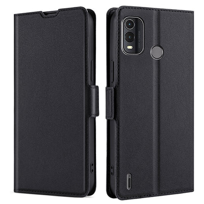 For Nokia G11 Plus 4G Flip Phone Cover PU Leather Card Holder Stand Protective Case