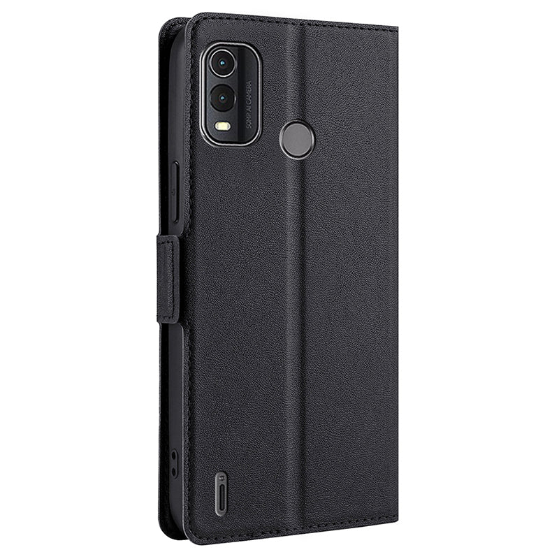 For Nokia G11 Plus 4G Flip Phone Cover PU Leather Card Holder Stand Protective Case