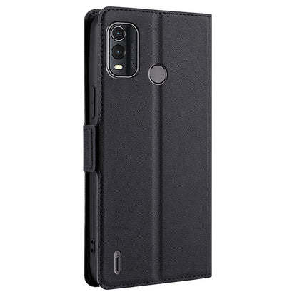 For Nokia G11 Plus 4G Flip Phone Cover PU Leather Card Holder Stand Protective Case