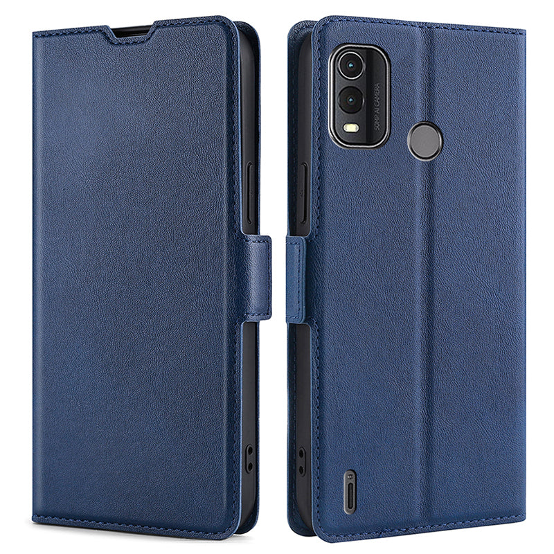 For Nokia G11 Plus 4G Flip Phone Cover PU Leather Card Holder Stand Protective Case