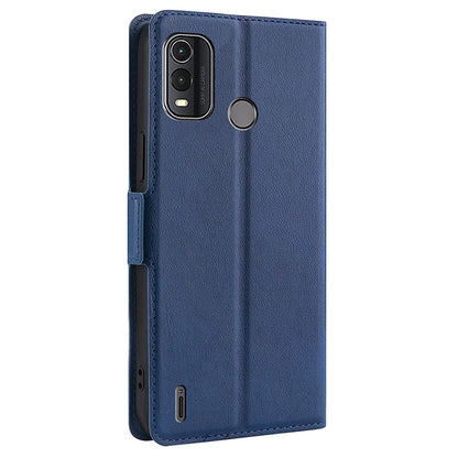 For Nokia G11 Plus 4G Flip Phone Cover PU Leather Card Holder Stand Protective Case