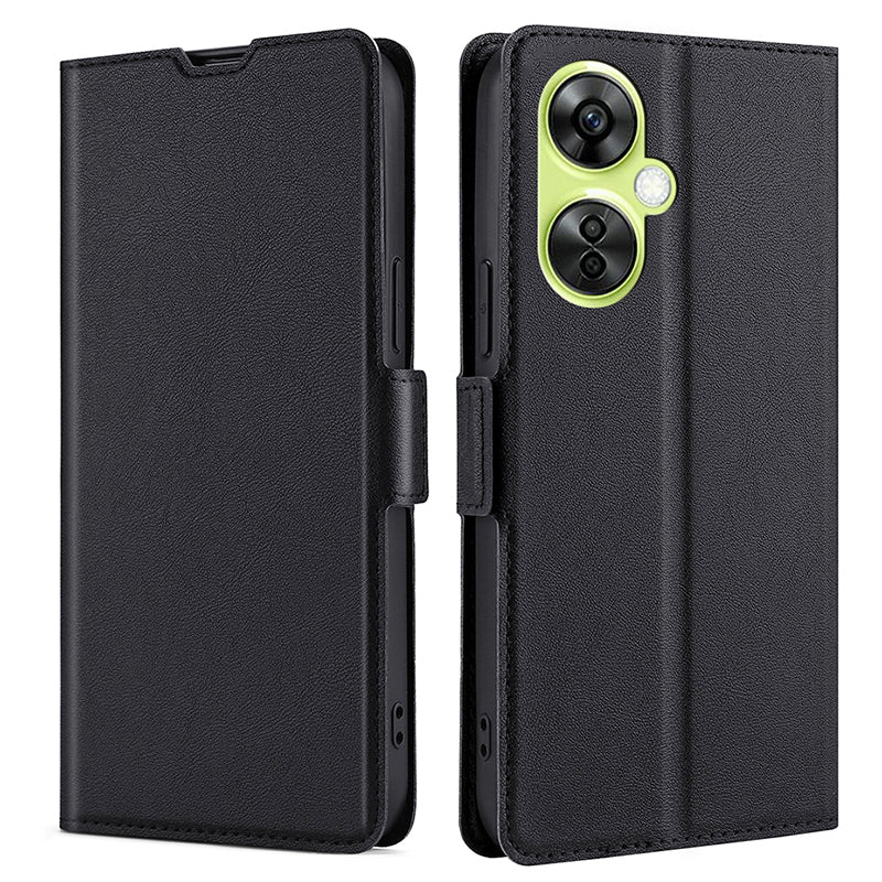 For OnePlus Nord CE 3 Lite 5G / Nord N30 5G PU Leather Flip Card Slots Case Stand Shockproof Phone Cover