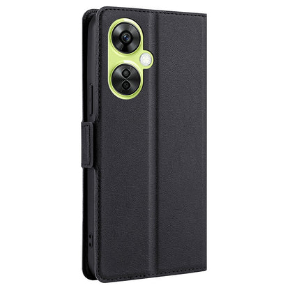 For OnePlus Nord CE 3 Lite 5G / Nord N30 5G PU Leather Flip Card Slots Case Stand Shockproof Phone Cover