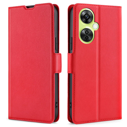 For OnePlus Nord CE 3 Lite 5G / Nord N30 5G PU Leather Flip Card Slots Case Stand Shockproof Phone Cover