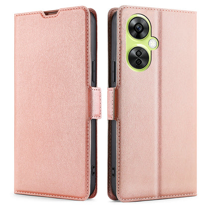 For OnePlus Nord CE 3 Lite 5G / Nord N30 5G PU Leather Flip Card Slots Case Stand Shockproof Phone Cover