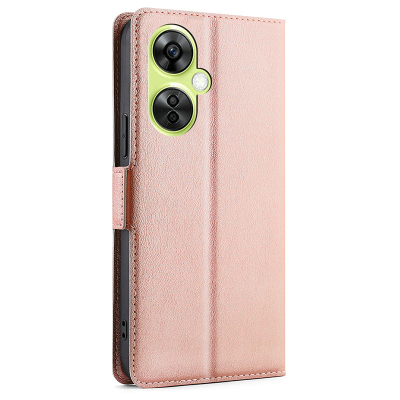 For OnePlus Nord CE 3 Lite 5G / Nord N30 5G PU Leather Flip Card Slots Case Stand Shockproof Phone Cover