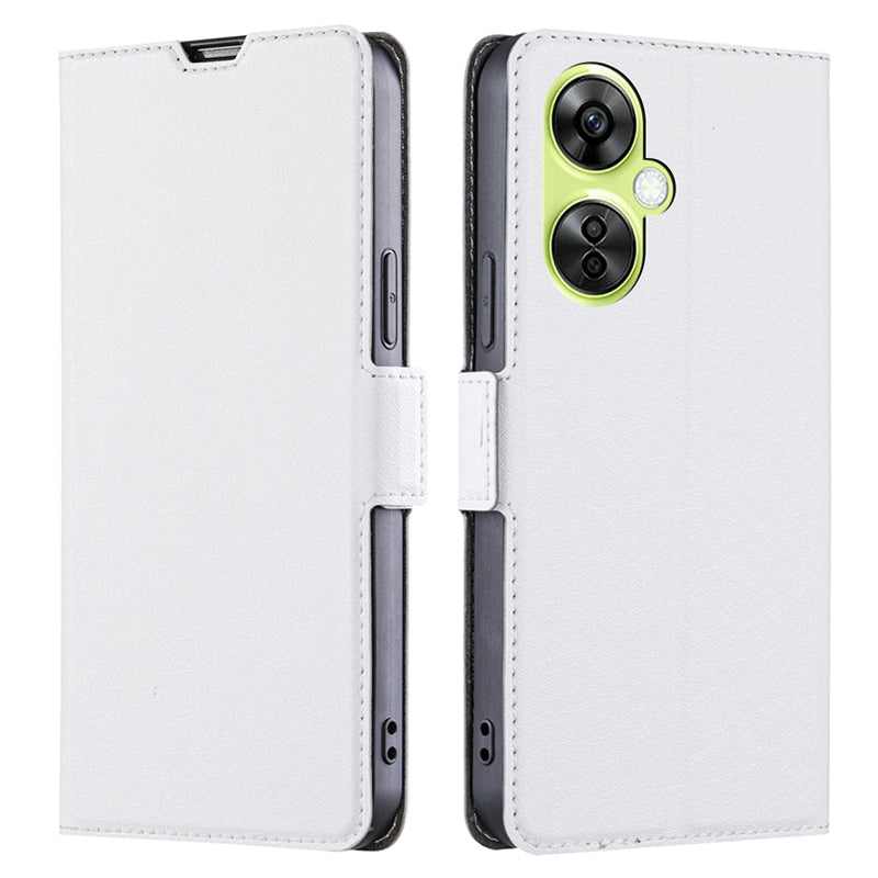 For OnePlus Nord CE 3 Lite 5G / Nord N30 5G PU Leather Flip Card Slots Case Stand Shockproof Phone Cover