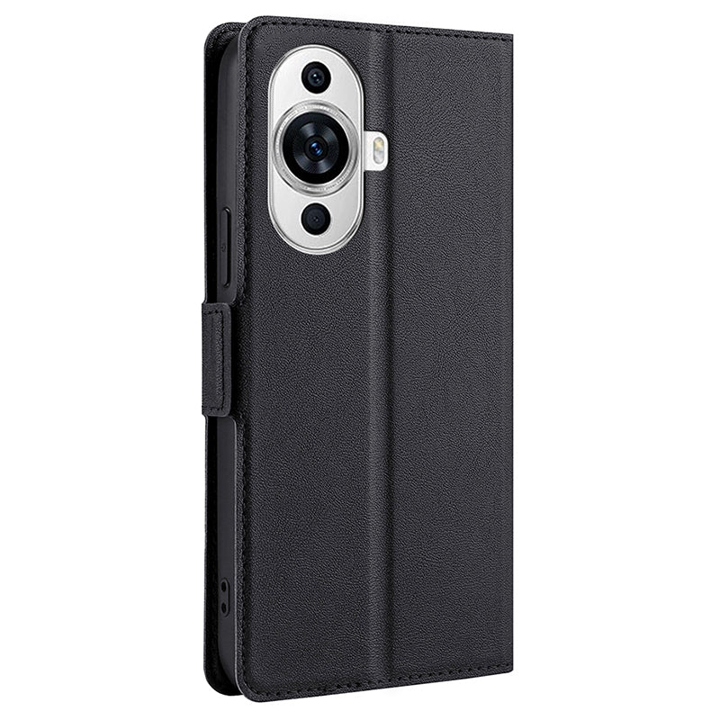 For Huawei nova 11 PU Leather Stand Card Slot Case Double Magnetic Clasp Protective Phone Cover