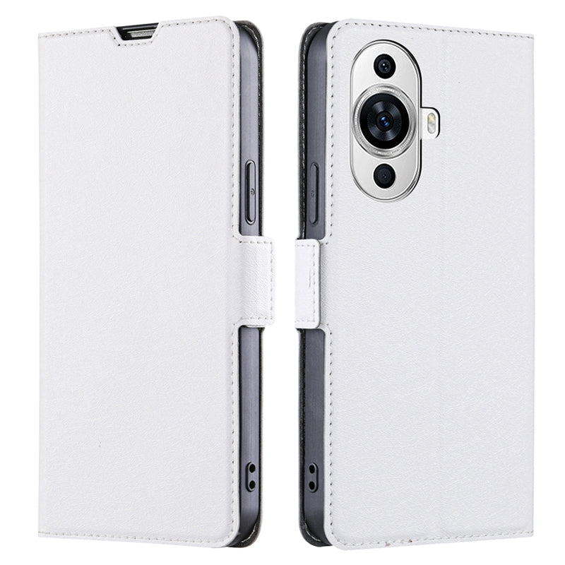 For Huawei nova 11 PU Leather Stand Card Slot Case Double Magnetic Clasp Protective Phone Cover