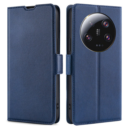 For Xiaomi 13 Ultra PU Leather Flip Protective Cover Card Holder Stand Phone Case