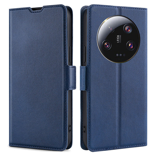 For Xiaomi 13 Ultra PU Leather Flip Protective Cover Card Holder Stand Phone Case