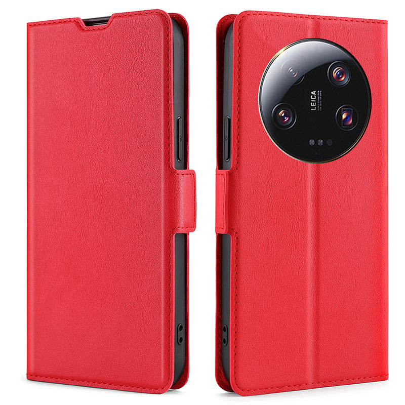 For Xiaomi 13 Ultra PU Leather Flip Protective Cover Card Holder Stand Phone Case