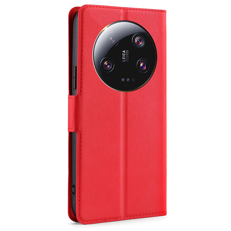 For Xiaomi 13 Ultra PU Leather Flip Protective Cover Card Holder Stand Phone Case