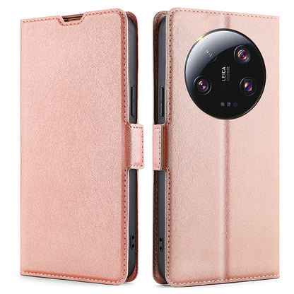 For Xiaomi 13 Ultra PU Leather Flip Protective Cover Card Holder Stand Phone Case