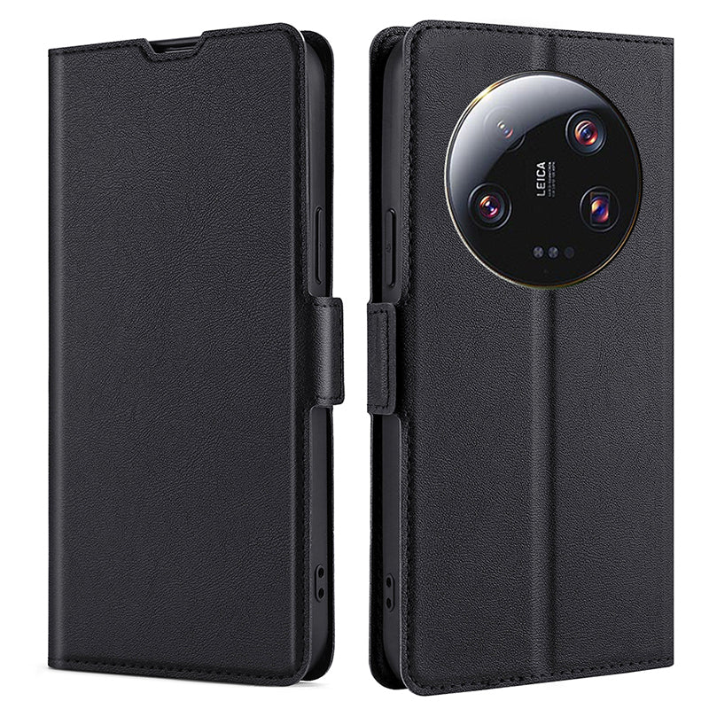 For Xiaomi 13 Ultra PU Leather Flip Protective Cover Card Holder Stand Phone Case