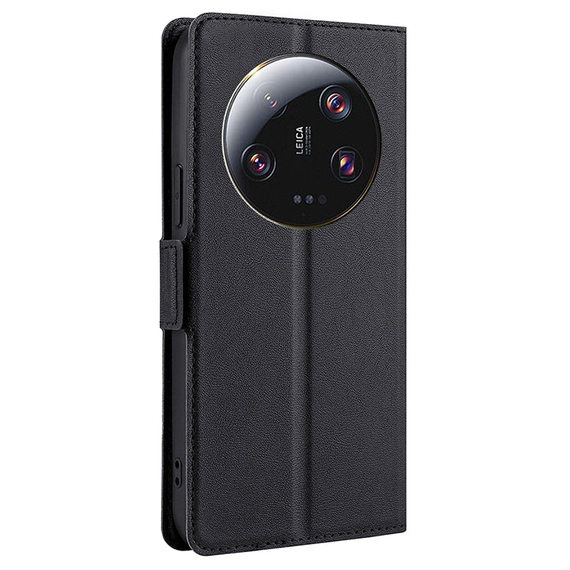 For Xiaomi 13 Ultra PU Leather Flip Protective Cover Card Holder Stand Phone Case
