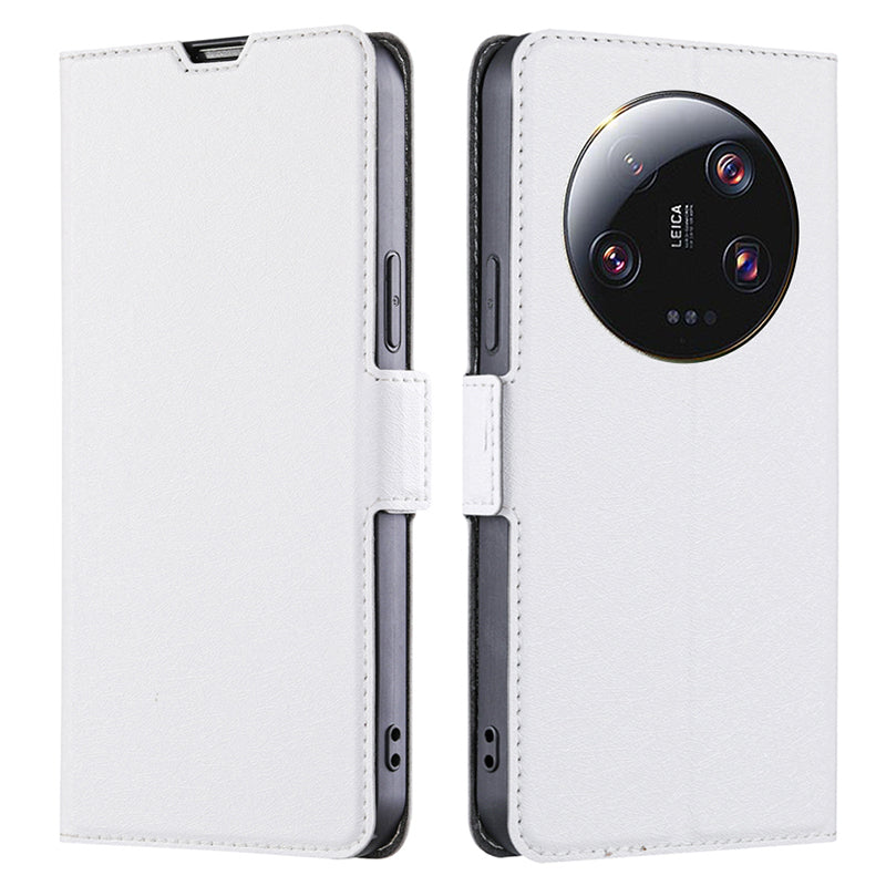 For Xiaomi 13 Ultra PU Leather Flip Protective Cover Card Holder Stand Phone Case