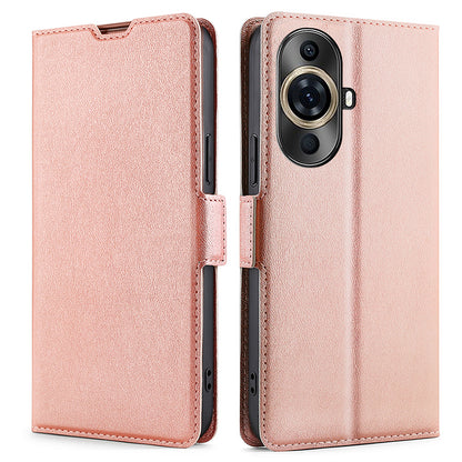 For Huawei nova 11 Pro / nova 11 Ultra Phone Case PU Leather Stand Card Slot Holder Cover
