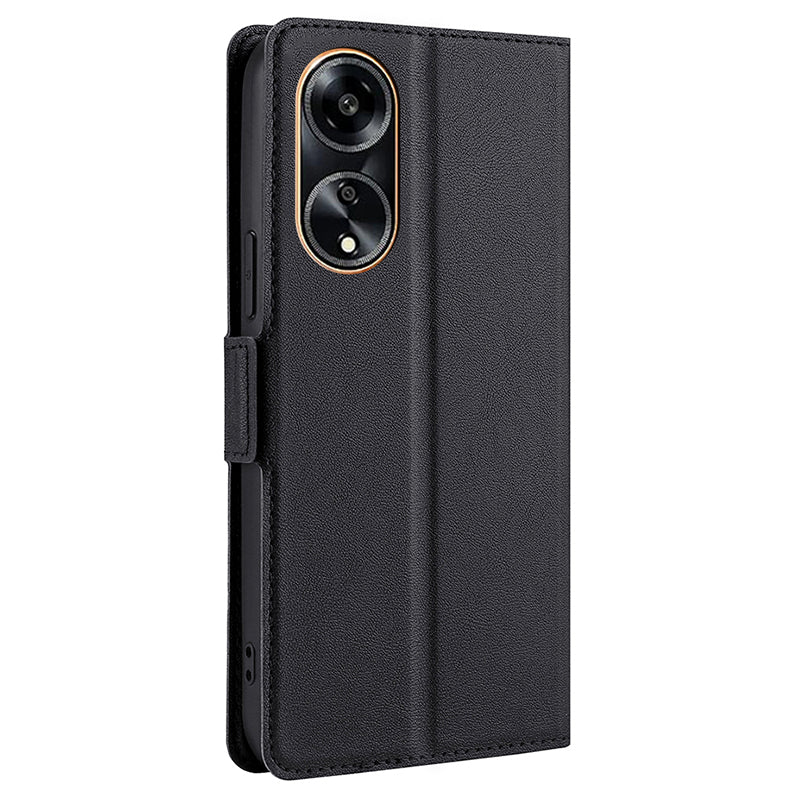 For Oppo A1 5G / A98 5G / F23 5G Card Slot Phone Case PU Leather Stand Shockproof Cover