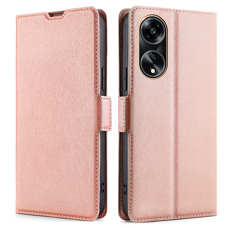For Oppo A1 5G / A98 5G / F23 5G Card Slot Phone Case PU Leather Stand Shockproof Cover