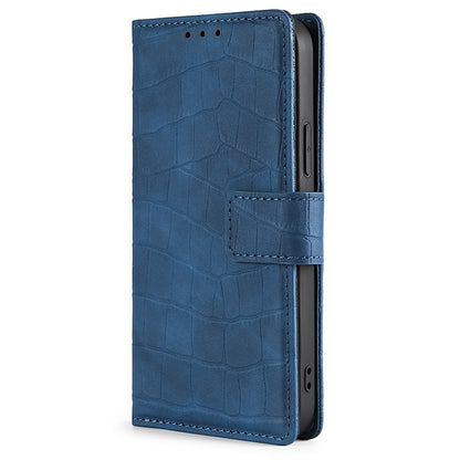 For OnePlus Nord CE 3 Lite 5G / Nord N30 5G PU Leather Crocodile Texture Phone Cover Skin-touch Feeling Stand Wallet Case