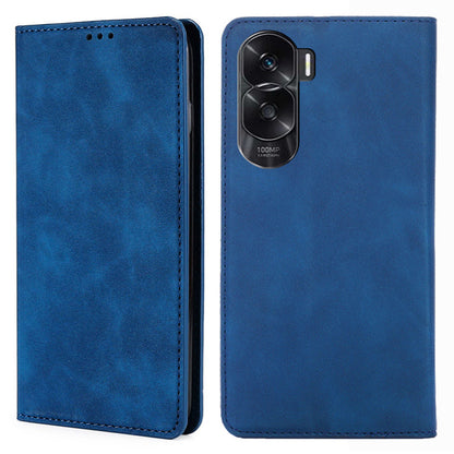 For Honor X50i 5G / 90 Lite 5G Card Holder PU Leather Cell Phone Cover Skin-touch Feeling Flip Phone Case