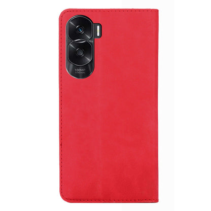 For Honor X50i 5G / 90 Lite 5G Card Holder PU Leather Cell Phone Cover Skin-touch Feeling Flip Phone Case