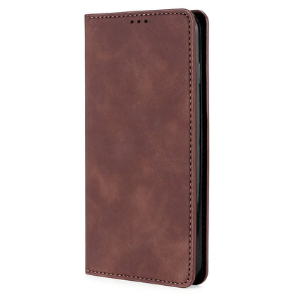 PU Leather Phone Cover for Xiaomi 13 Ultra Skin-touch Feeling Flip Phone Case with Card Slot