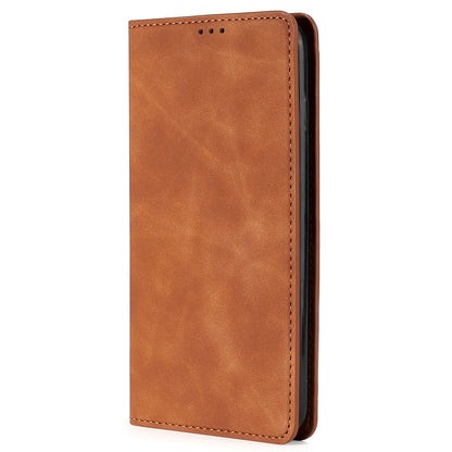 PU Leather Phone Cover for Xiaomi 13 Ultra Skin-touch Feeling Flip Phone Case with Card Slot