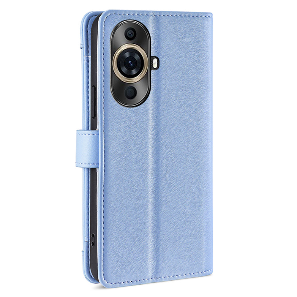 For Huawei nova 11 Pro / 11 Ultra PU Leather+TPU Phone Cover Stand Wallet Case with Zipper Pocket