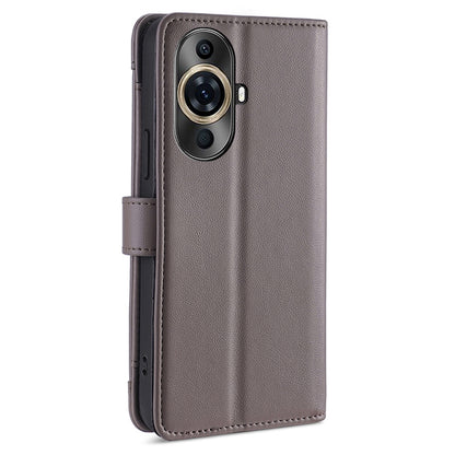For Huawei nova 11 Pro / 11 Ultra PU Leather+TPU Phone Cover Stand Wallet Case with Zipper Pocket