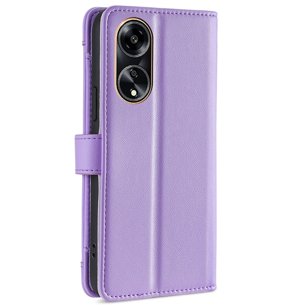 For Oppo A1 5G / A98 5G / F23 5G Scratch Proof PU Leather+TPU Phone Cover Stand Wallet Case with Zipper Pocket