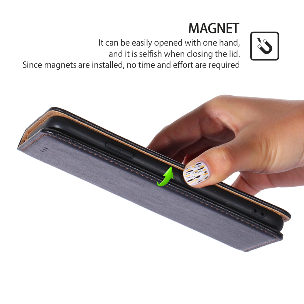 For Huawei nova 11 Pro / nova 11 Ultra Solid Color Wallet Case Stand Magnetic Closure Leather Phone Cover