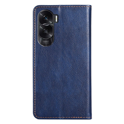 For Honor X50i 5G / 90 Lite 5G Leather Wallet Case Stand Magnetic Closure Solid Color Phone Cover