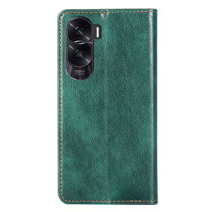 For Honor X50i 5G / 90 Lite 5G Leather Wallet Case Stand Magnetic Closure Solid Color Phone Cover