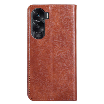 For Honor X50i 5G / 90 Lite 5G Leather Wallet Case Stand Magnetic Closure Solid Color Phone Cover