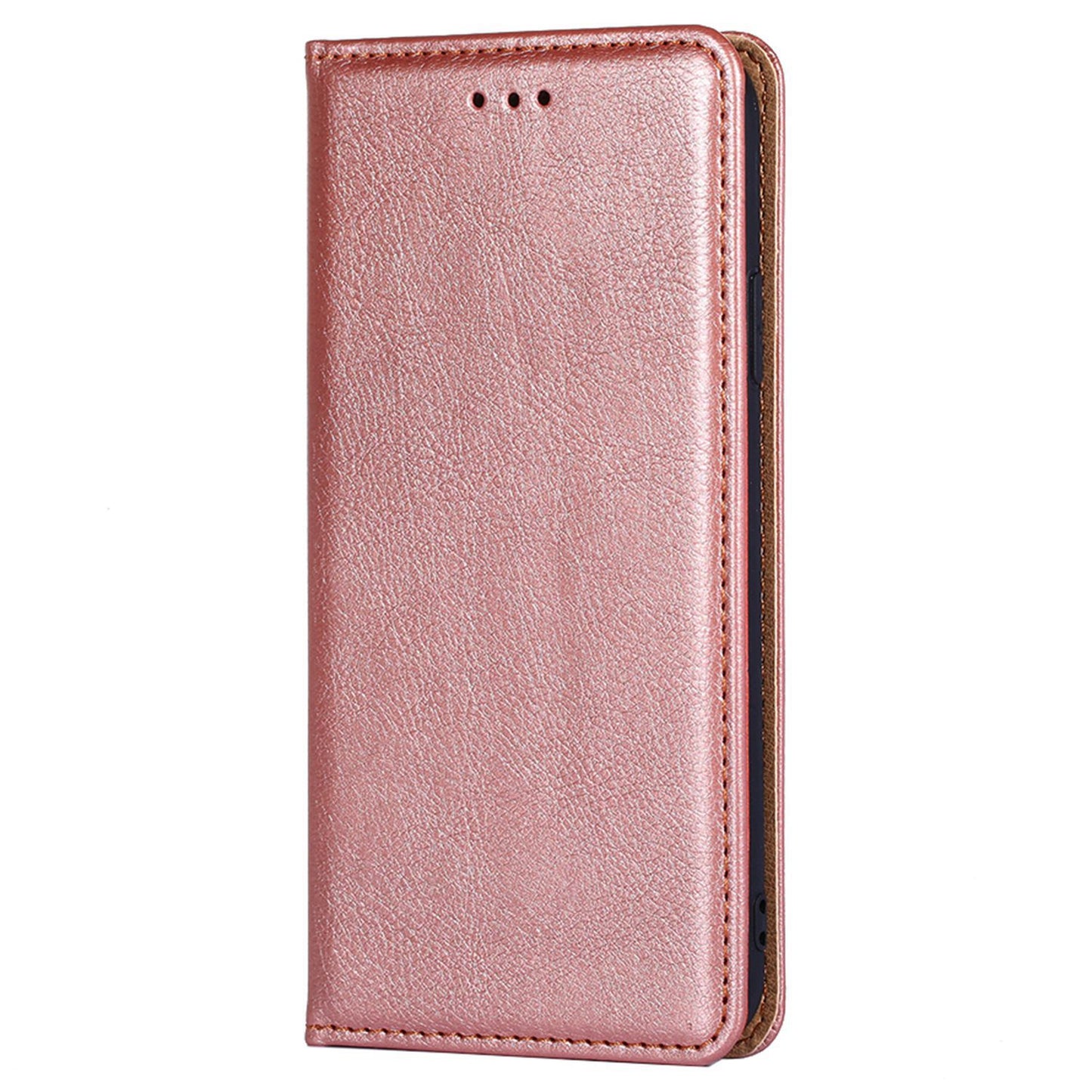 For OnePlus Nord CE 3 Lite 5G / Nord N30 5G Magnetic Closure Cover PU Leather Solid Color Wallet Smartphone Case with Stand