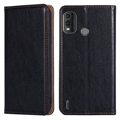 For Nokia G11 Plus 4G Dustproof Wallet Case Stand PU Leather Solid Color Magnetic Phone Cover