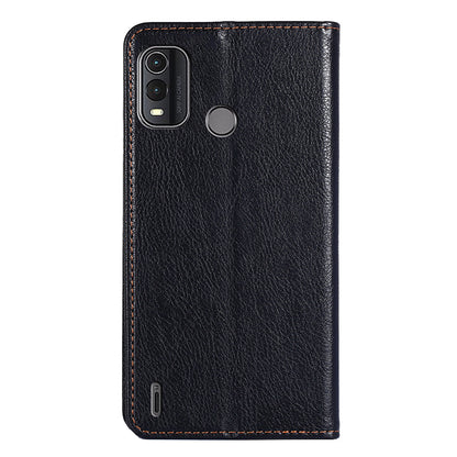 For Nokia G11 Plus 4G Dustproof Wallet Case Stand PU Leather Solid Color Magnetic Phone Cover