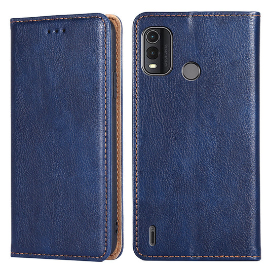 For Nokia G11 Plus 4G Dustproof Wallet Case Stand PU Leather Solid Color Magnetic Phone Cover