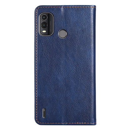 For Nokia G11 Plus 4G Dustproof Wallet Case Stand PU Leather Solid Color Magnetic Phone Cover
