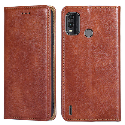 For Nokia G11 Plus 4G Dustproof Wallet Case Stand PU Leather Solid Color Magnetic Phone Cover