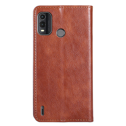For Nokia G11 Plus 4G Dustproof Wallet Case Stand PU Leather Solid Color Magnetic Phone Cover