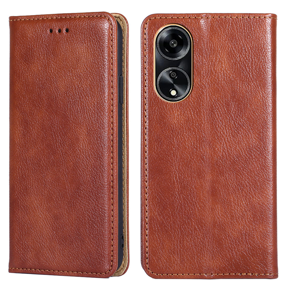 For Oppo A1 5G / A98 5G / F23 5G Smartphone Case Stand Magnetic Closure Wallet PU Leather Phone Cover