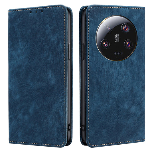 For Xiaomi 13 Ultra RFID Blocking Wallet Phone Case PU Leather Stand Cell Phone Cover