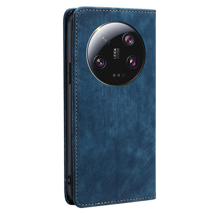 For Xiaomi 13 Ultra RFID Blocking Wallet Phone Case PU Leather Stand Cell Phone Cover