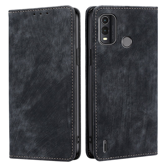 Wallet Phone Stand Case for Nokia G11 Plus 4G RFID Blocking PU Leather+TPU Cell Phone Cover