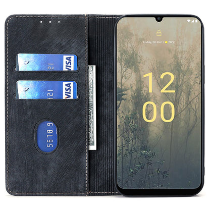 Wallet Phone Stand Case for Nokia G11 Plus 4G RFID Blocking PU Leather+TPU Cell Phone Cover