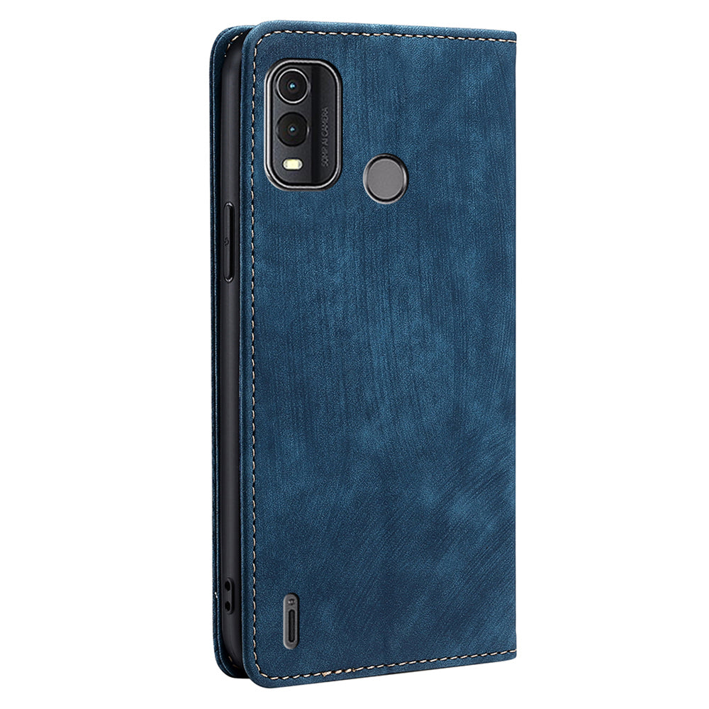 Wallet Phone Stand Case for Nokia G11 Plus 4G RFID Blocking PU Leather+TPU Cell Phone Cover